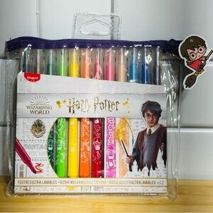 Harry Potter Washable Felt Tip Pens - Multicolor